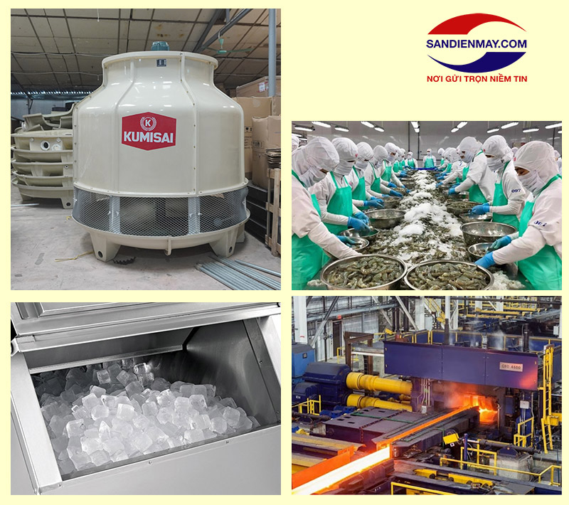 Tháp giải nhiệt công nghiệp Kumisai được ứng dụng đa dạng trong cuộc sống